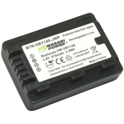 Power Wasabi Power Battery for Panasonic VW-VBY100 and Panasonic HC-V110, HC-V130, HC-V201