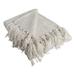 J and M Home Fashions Luxury Weave Throw Polyester in Gray | 50 W in | Wayfair 9120A