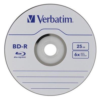 Verbatim 50PK BD-R 6X 25GB SHINY SILVER SPINDLE