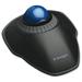 Kensington Orbit Trackball With Scroll Ring, Two Buttons, Black