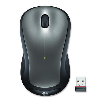 Logitech Mouse (silver/black) wireless, laser. Model: LOG910001675 23K309