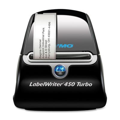 Dymo LabelWriter 450 Turbo Label Printer (Monochrome - Thermal Transfer - 0.8 Second Mono - 600 x 30