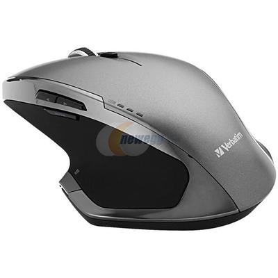 Verbatim Wireless Desktop 8-Button Deluxe Blue LED Mouse - Graphite #98622