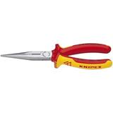 KNIPEX Tools 26 18 200 US 8-Inch Long Needle Nose Pliers with Cutter 1 000V Insulated