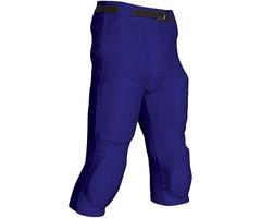 Champro Youth Goal Line Poly Spandex Football Pant , Purple, medium