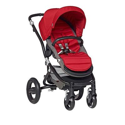 Britax Baby Stroller Britax Affinity Stroller in Black with Red Pepper Colorpack