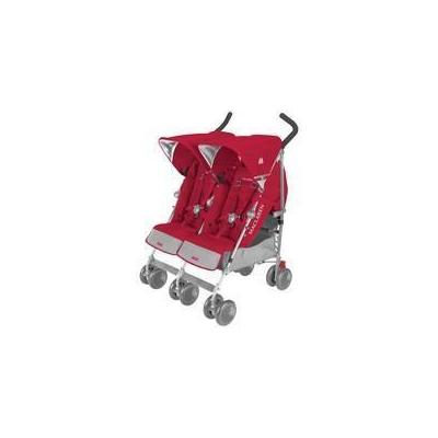 Maclaren Twin Techno Pushchair, Persian Rose