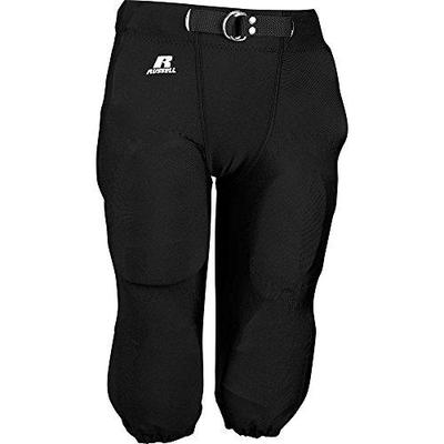 Russell Athletic Russell Adult Deluxe Game Football Pants - Black-XL