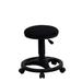 Flash Furniture Black Ergonomic Stool with Foot Ring