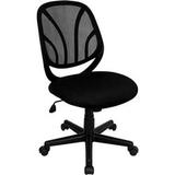 Flash Furniture Black Mid-Back Mesh Computer Task Chair (FLA-GO-WY-05-GG) screenshot. Chairs directory of Office Furniture.