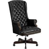 Flash Furniture Ci-360-bk-gg High Back Traditional Tufted Black Leathe screenshot. Chairs directory of Office Furniture.