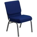 Flash Furniture Extra Wide Navy Blue Stacking Church Chair screenshot. Chairs directory of Office Furniture.