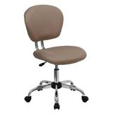 Flash Furniture Flash Mid-Back Coffee Brown Mesh Task Chair with Chrome Base H-2376-F-COF-GG screenshot. Chairs directory of Office Furniture.