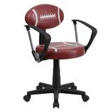 Flash Furniture Football Task Chair With Arms screenshot. Chairs directory of Office Furniture.