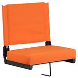 Flash Furniture Game Day Seats by Flash with Ultra-Padded Seat in Orange screenshot. Chairs directory of Office Furniture.