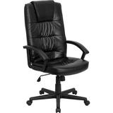 Flash Furniture High Back Black Leather Executive Office Chair screenshot. Chairs directory of Office Furniture.