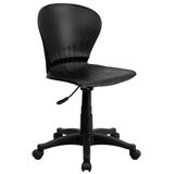 Flash Furniture Low Back Black Plastic Swivel Task Chair, RUT-A103-BK-GG screenshot. Chairs directory of Office Furniture.