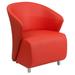 Flash Furniture Red Leather Reception Chair, ZB-6-GG