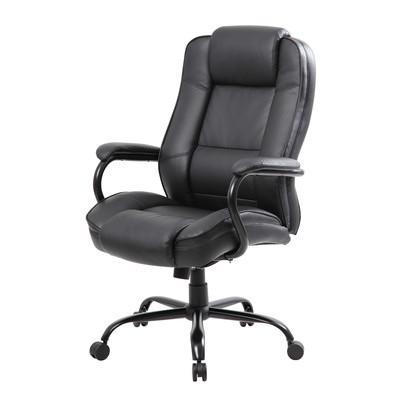 Boss Office Products Heavy Duty Executive Chair in Black