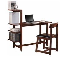 Caravan International Caravan Washington Study Set with Side Shelf Desk and Chair