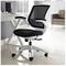 Modway Edge White Base Office Chair Black Mesh