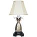 Wethersfield 12 1/2" High Pewter Pineapple Table Lamp