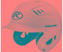 Rawlings Adults' R16 Matte Finish Batting Helmet