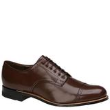 Stacy Adams Madison Cap Toe - Mens 13 Brown Oxford E2