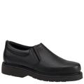 Work America Men's Work Slip-On - 12 Black Oxford E