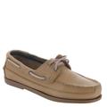 Life Outdoors Men's Two-Eyelet Boat Shoe - 12 Brown Slip On E3