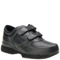 Propet Lifewalker Strap Walking Shoe - Mens 9.5 Black Walking D