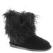 BEARPAW Boo - Womens 6 Black Boot Medium