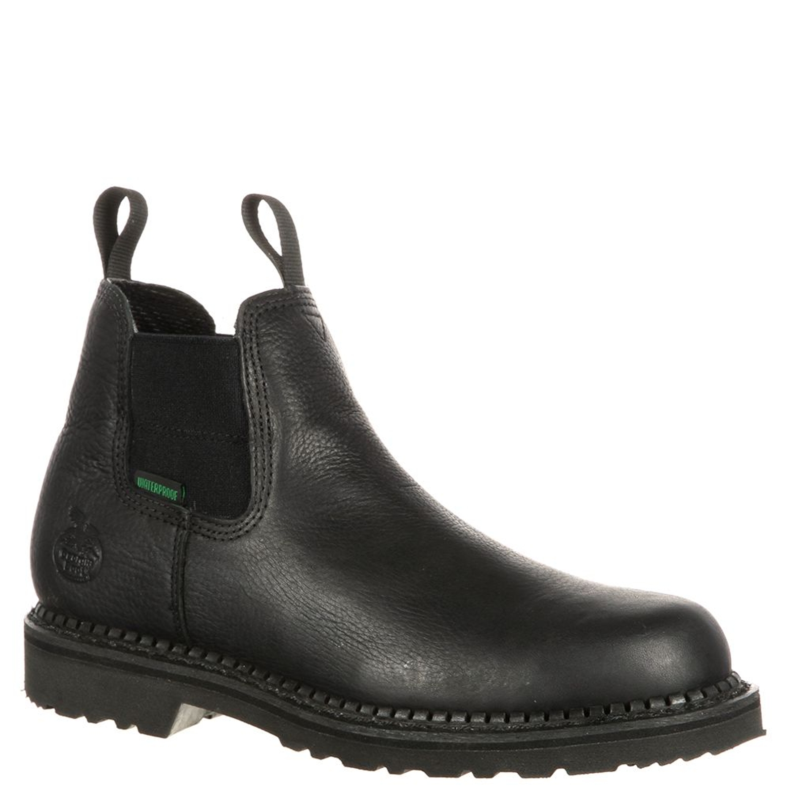 Georgia Boot Romeo 6" Waterproof Soft Toe - Mens 11 Black Boot W