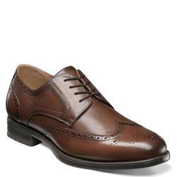 Florsheim Midtown Wing Tip Oxford - Mens 8 Brown Oxford E3