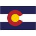 Imagine Work Surface Colorado Flag Huge Extra Large Non-Slip Desk Pad Plastic | 24 H x 36 W in | Wayfair DS014