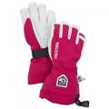 Hestra - Kid's Army Leather Heli Ski 5 Finger - Handschuhe Gr 3;7 grau;rosa