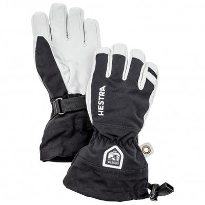 Hestra - Kid's Army Leather Heli Ski 5 Finger - Handschuhe Gr 7 grau