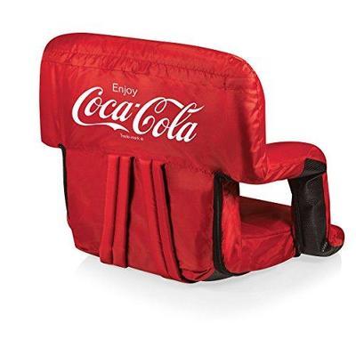 Picnic Time Coka-cola Picnic Time Ventura Portable Recliner Chair