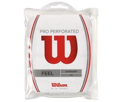 Wilson Pro Overgrip Perforated 12 Pack White