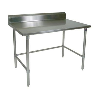 John Boos ST4R5-3036SBK 14-Gauge Stainless Steel-Top Work Table