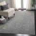 Gray 96 x 0.14 in Indoor Area Rug - Bungalow Rose Mizintceva Oriental Area Rug Polyester/Viscose/Cotton | 96 W x 0.14 D in | Wayfair