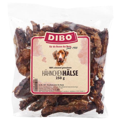 6x250g Premium Hähnchenhälse DIBO Hundesnack