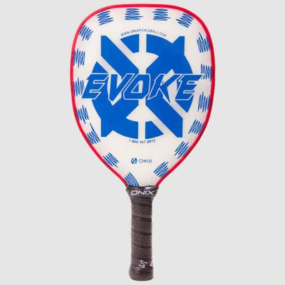 Onix Composite Evoke Teardrop Paddle Pickleball Paddles Blue