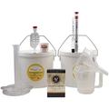 Starter Wine Making Set - Solomon Grundy Peach 6 Bottle Size Country Wine Kit with Equipment - Home Made Homemade Wine
