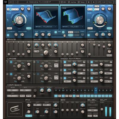 Waves Codex Wavetable Synth