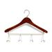 Wilco Home Store It Wood Clothes Wall Hanger Wood/Metal in Brown/Red/White | 14.5 H x 19.25 W x 2.25 D in | Wayfair 30117