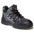 Dickies Men's Storm S1-P Safety Trainers FA23385A Grey/Black 8 UK, 42 EU Regular - EN safety certified