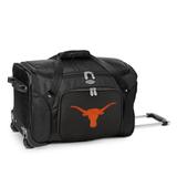 MOJO Black Texas Longhorns 22" 2-Wheeled Duffel Bag