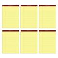 Tops 8.5 x 11 Legal Pads, 6 Pack, Premium Docket Gold Brand, Narrow Ruled, Thick Yellow Paper, Sturdy Back, 50 Sheets, Made in USA (63941)