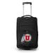 MOJO Black Utah Utes 21" Softside Rolling Carry-On Suitcase